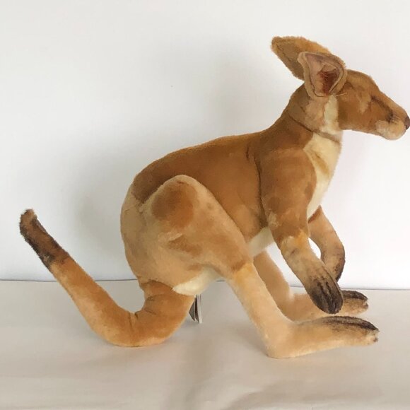 Hansa Handcrafted Kangaroo, Male Stuffed Animal Brand New w/ Tag - Picture 4 of 13